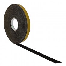 Espuma adhesiva de caucho negro epdm 40x3mm longitud 10m
