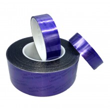 3M Ruban Adhésif Polyester  8985L PET pour Anodisation, Couleur Violette - Rouleau de 2,7m X 25mm