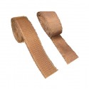 VELCRO® Hi-Garde Tape for Extreme Temperatures, Brown - Pack of 10 cm Male and 10 cm Female in 25mm
