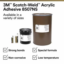 3M DP8507 adhesive for brass