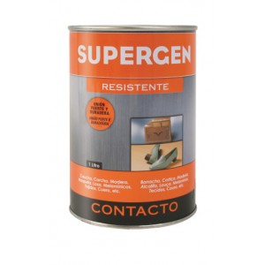 TESA® Supergen Contact Glue, Caramel - 1L Bottle