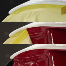 Oven-curable paint tape