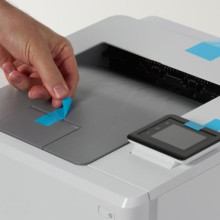 Clean-off removable tape
