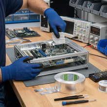 Cinta Aluminio para electrónica