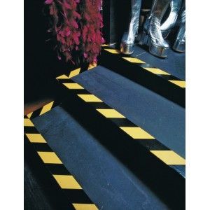 TESA Fita Sinal Amarelo Preto