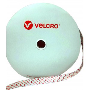 Original VELCRO® Tape With "PS18" Adhesive - 25m x 50mm Roll