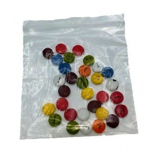 Bolsas De Plástico ZIP Con Autocierre 300mm X 400mm, Galga 500