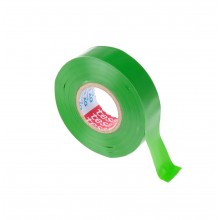 TESA® Fita Isolante Aprovada TESAFLEX 53948 Verde – Pack de 5 Rolos de 10m x 19mm