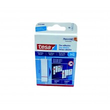 TESA® Powerstrips 77761 Tiras Adhesivas para azulejos y metal 3kg