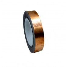 Plain Copper Tape With Conductive Adhesive – 33m X 19mm Roll