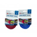VELCRO® Cable Ties "ONE WRAP®" Double Male-Female, HOOK&LOOP "VEL-OW64303" "VEL-OW64305" - Pack of 25 20mm x 200mm cable ties