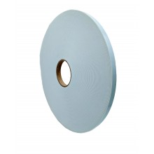 White Double Sided Foam Tape - 50m x 15mm x 1.5mm Roll
