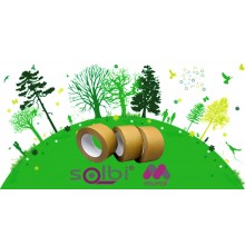 Adhesive Seal Ecological Kraft Paper, Brown Color - Roll Of 50m X 48mm