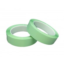 3M PET 876 Polyester Adhesive Tape with Rubber Adhesive, Green Color - 66m X 25mm Roll