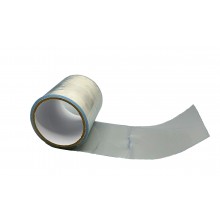 Fita de Vedação de PVC Transparente, Impermeabilização Extrema - Rolo de 1,5 m X 100 mm (0,6 mm)