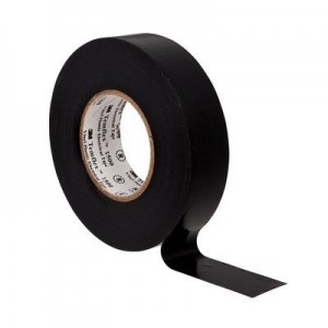 19mm x 20m Tesa Electrical PVC Insulation Tape Cable BLACK 