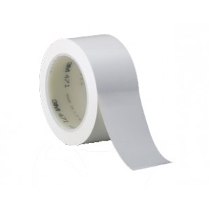 Green and White Heavy Duty PVC Demarcation Tape 33mtr x 50mm ** 2 Roll Pack** 