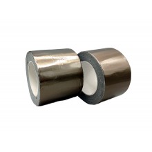 Ruban Adhésif de Butyle Avec Aluminium, Noir- Gris Plomb – Rouleau de 10m x 75mm x 0,6mm